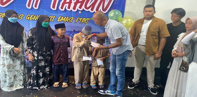 Pemberian Santunan Kepada Panti Asuhan Muara Kasih Bunda Pangkalpinang Oleh FTPC 